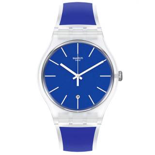 ΡΟΛΟΙ SWATCH SO29K400 SWATCH Gents Blue Trip Two Tone Silicone Strap