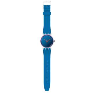 ΡΟΛΟΙ SWATCH  SO29K702-S14 SWATCH Transformation Polablue Blue Silicone Strap