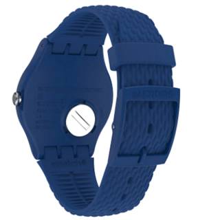 ΡΟΛΟΙ SWATCH  SO29N701 SWATCH Blue Ben  Blue Silicone Strap