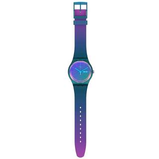 ΡΟΛΟΙ SWATCH  SO29N707 SWATCH Fade To Pink Multicolor Silicone Strap