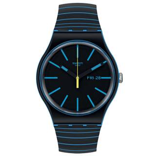 ΡΟΛΟΙ SWATCH SO29S700 SWATCH Gents Glow That Way Bio-Sourced Material Strap