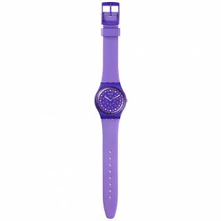 ΡΟΛΟΙ SWATCH  SO31V100 SWATCH Perfect Plum Purple Silicone Strap