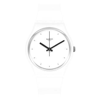 ΡΟΛΟΙ SWATCH SO31W100 SWATCH Think Time White Plastic Strap