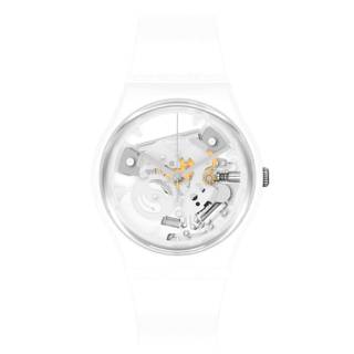 ΡΟΛΟΙ SWATCH SO31W102 SWATCH Spot Time White Plastic Strap