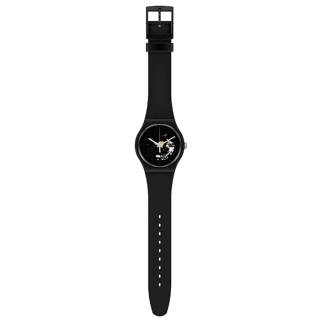 ΡΟΛΟΙ SWATCH SO32B108 SWATCH Spot Time Black Plastic Strap