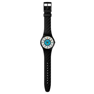 ΡΟΛΟΙ SWATCH SO32B119 SWATCH Power of Nature Good to Gorp Black Silicone Strap