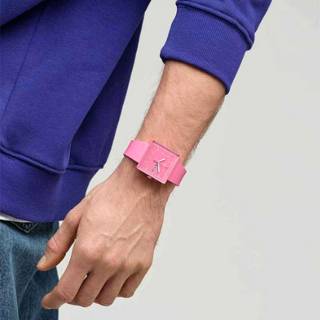 ΡΟΛΟΙ SWATCH  SO34P700 SWATCH What If… Rose? Pink Biosourced Strap