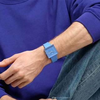 ΡΟΛΟΙ SWATCH  SO34S700 SWATCH What If… Sky? Blue Biosourced Strap