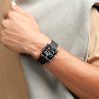 ΡΟΛΟΙ SWATCH  SO34Z103 SWATCH Break Loose Black Biosourced Strap