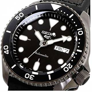 ΡΟΛΟΙ SEIKO SRPD65K3 SEIKO 5 Sports Automatic Black Silicone Strap