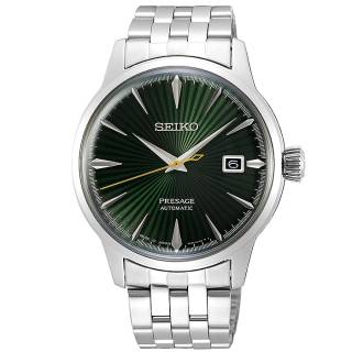 ΡΟΛΟΙ SEIKO SRPE15J1 SEIKO Presage Automatic Silver Stainless Steel Braceleteel Bracelet