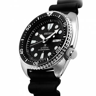 ΡΟΛΟΙ SEIKO SRPE93K1 SEIKO Prospex Automatic Black Silicone Strap