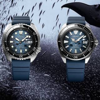 ΡΟΛΟΙ SEIKO SRPF77K1F SEIKO Prospex Save The Ocean King  Automatic Blue Rubber Strap