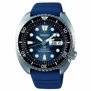 ΡΟΛΟΙ SEIKO SRPF77K1F SEIKO Prospex Save The Ocean King  Automatic Blue Rubber Strap