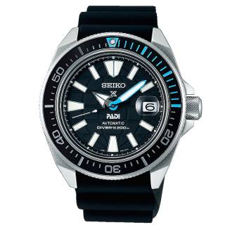 ΡΟΛΟΙ SEIKO  SRPG21K1 SEIKO Prospex PADI 'King Samurai' Special Edition Automatic Black Rubber Strap