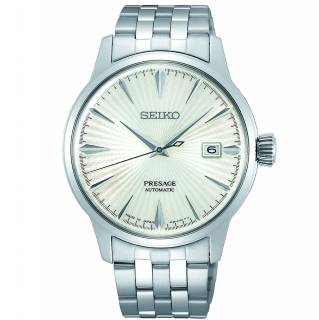 ΡΟΛΟΙ SEIKO SRPG23J1 SEIKO Presage Cocktail Automatic Silver Stainless Steel Bracelet