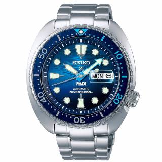 ΡΟΛΟΙ SEIKO SRPK01K1 SEIKO Prospex PADI Special Edition Automatic Divers Silver Stainless Steel Bracelet