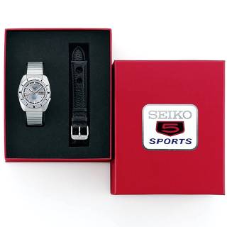 ΡΟΛΟΙ SEIKO SRPL03K1 SEIKO 5 Sports SKX Automatic Ash blue 1968 Recreation Limited Edition Gift Set