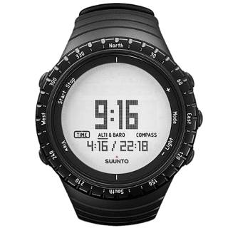 ΡΟΛΟΙ SUUNTO  SS016636000 SUUNTO CORE Glacier Gray Black Elastomer Strap