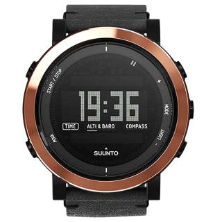 ΡΟΛΟΙ SUUNTO SS022439000 SUUNTO ESSENTIAL Ceramic Cooper Black Leather Strap