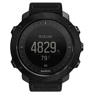 ΡΟΛΟΙ SUUNTO SS022469000 SUUNTO Traverse Alpha Stealth Black Fabric Strap