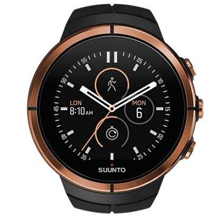 ΡΟΛΟΙ SUUNTO SS0229450000 SUUNTO Spartan Ultra Copper Special Edition Black Silicone Strap