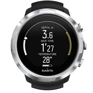 ΡΟΛΟΙ SUUNTO SS050190000 SUUNTO D5 Black Rubber Strap