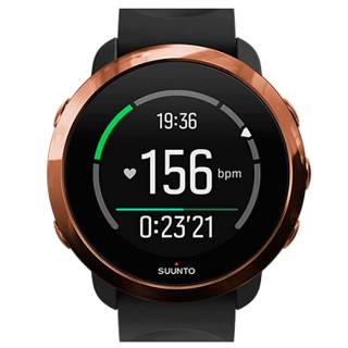 ΡΟΛΟΙ SUUNTO  SS050209000 SUUNTO 3 FITNESS Copper Black Silicone Strap