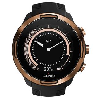 ΡΟΛΟΙ SUUNTO  SS050255000 SUUNTO 9 Baro Copper with Black Silicone Strap