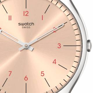 ΡΟΛΟΙ SWATCH  SS07S118 SWATCH Smart Stitch Black Leather Strap