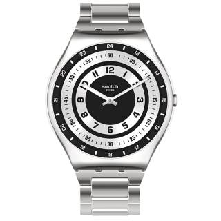 ΡΟΛΟΙ SWATCH  SS07S121G SWATCH Rings Of Irony Silver Stainless Steel Bracelet