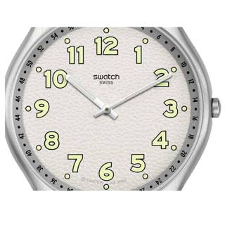 ΡΟΛΟΙ SWATCH  SS07S134 SWATCH Black Hepcat with Black Leather Strap