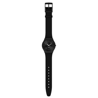 ΡΟΛΟΙ SWATCH  SS08B100 SWATCH Skin Liquirizia Black Silicone Strap