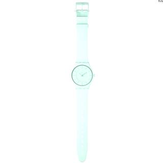 ΡΟΛΟΙ SWATCH  SS08G107 SWATCH Turquoise Lightly Silicone Strap