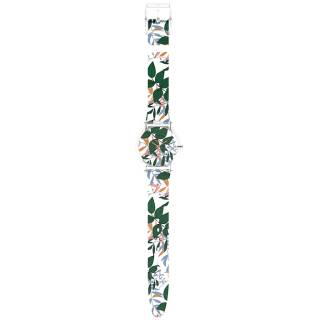 ΡΟΛΟΙ SWATCH  SS08K111 SWATCH Skin Classic Biosourced Leaves Jungle Multicolor Silicone Strap