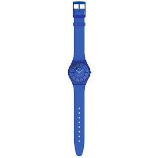 ΡΟΛΟΙ SWATCH SS08N102 SWATCH Skin Deep Acqua Blue Silicone Strap