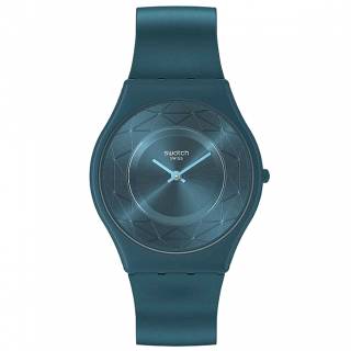 ΡΟΛΟΙ SWATCH  SS08N116 SWATCH Auric Whisper Blue Silicone Strap