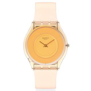 ΡΟΛΟΙ SWATCH  SS08P102 SWATCH Pastelious Peachy Orange Silicone Strap