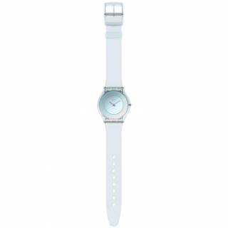 ΡΟΛΟΙ SWATCH  SS08S100 SWATCH Aurora Sky  Blue Silicone Strap