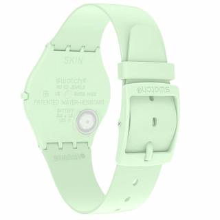 ΡΟΛΟΙ SWATCH  SS09G101 SWATCH Caricia Verde Green Silicone Strap