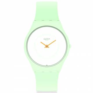 ΡΟΛΟΙ SWATCH  SS09G101 SWATCH Caricia Verde Green Silicone Strap