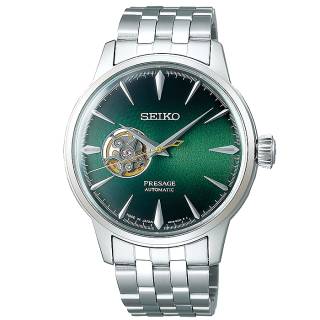 ΡΟΛΟΙ SEIKO SSA441J1 SEIKO Presage Automatic Silver Stainless Steel Bracelet