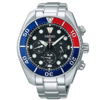 ΡΟΛΟΙ SEIKO SSC795J1 SEIKO Prospex Divers Solar PADI Stainless Steel Bracelet