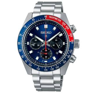 ΡΟΛΟΙ SEIKO SSC913P1 SEIKO Prospex Solar Chronograph Silver Stainless Steel Bracelet