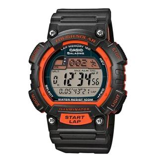 ΡΟΛΟΙ CASIO STL-S100H-4AVEF CASIO Collection Tough Solar Power Black Rubber Strap