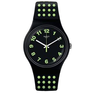 ΡΟΛΟΙ SWATCH  SUOB147  SWATCH Vibe Punti Gialli Two Tone Silicone Strap