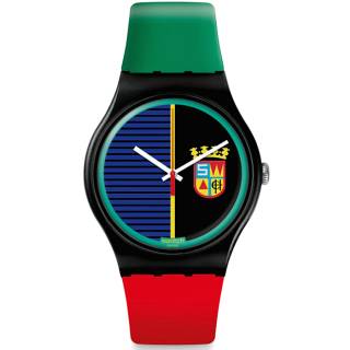 ΡΟΛΟΙ SWATCH SUOB169 SWATCH Sir Swatch19 Two Tone Silicone Strap