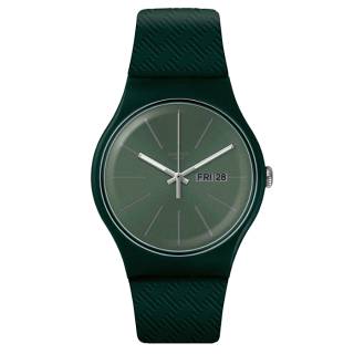 ΡΟΛΟΙ SWATCH SUOG710 SWATCH Khakitex Green Silicone Strap