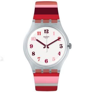 ΡΟΛΟΙ SWATCH  SUOK138 SWATCH Tramonto Occaso Multicolor Silicone Strap