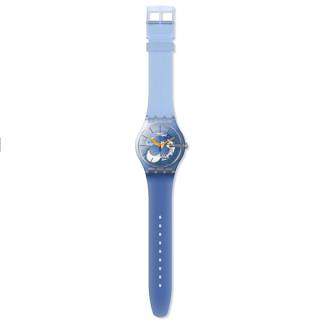 ΡΟΛΟΙ SWATCH SUOK150 SWATCH All That Blues Blue Silicone Strap